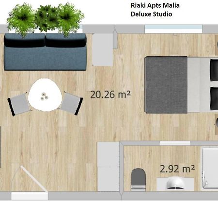 Riaki Apts 말리아 외부 사진
