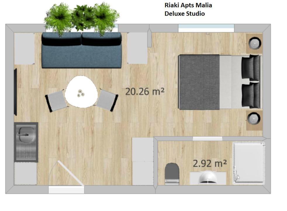 Riaki Apts 말리아 외부 사진